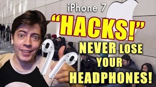 iPhone 7 HACK! | Idiot's Guide to Never Losing Headphones