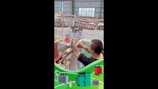 Details Build Reliability: SHZHEL Power's S11-800kVA Oil-Immersed Transformer Wiring Craftsmanship