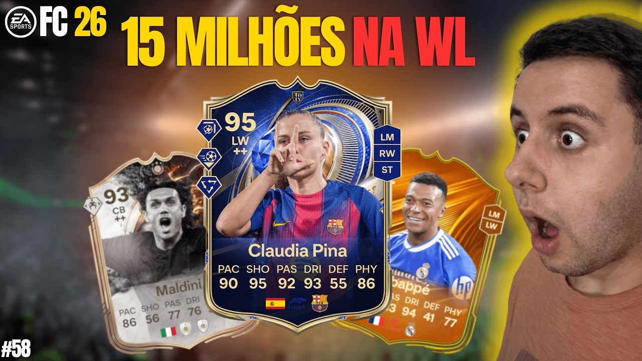 ENFRENTAMOS UM TIME MILIONÁRIO NA BUSCA DAS 12 VITÓRIAS NA WL!