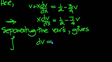 First Order D E  Homogeneous Method Q1