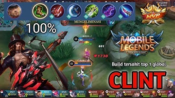 BUILD CLINT TERSAKIT 2023 | MOBILE LEGENDS BANG BANG @abibcs channel