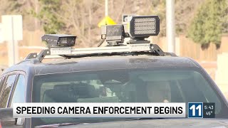 Colorado Springs mobile speed cameras begin enforcement