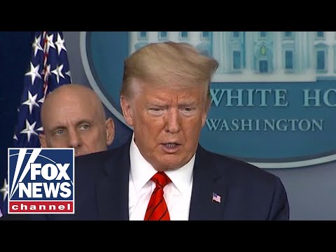 Trump say he will not back executive bonuses for corporate bailouts