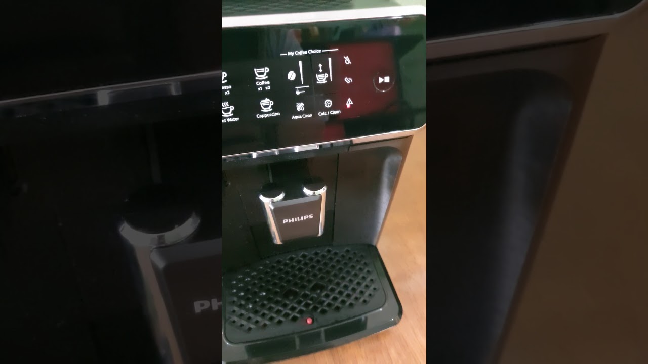 Limpieza de cafetera Philips 2200 LatteGo 