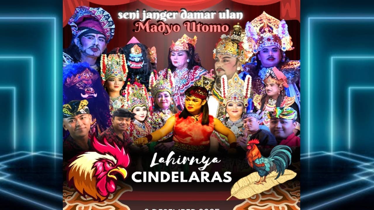 Live: Janger MADYO UTOMO BANJE, LAKON: LAHIRNYA CENDELARAS. Lokasi: Kaligung