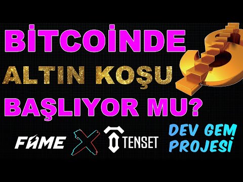 BİTCOİNDE ALTIN KOŞU BAŞLIYOR MU? DEV GEM PROJESİ FAME MMA PİYASAYA ÇIKIYOR! |Btc Analiz| Altcoin |