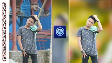 Ps Touch Natural Background change Tutorial || Ps Touch Mobile Editing || natural Manipulation