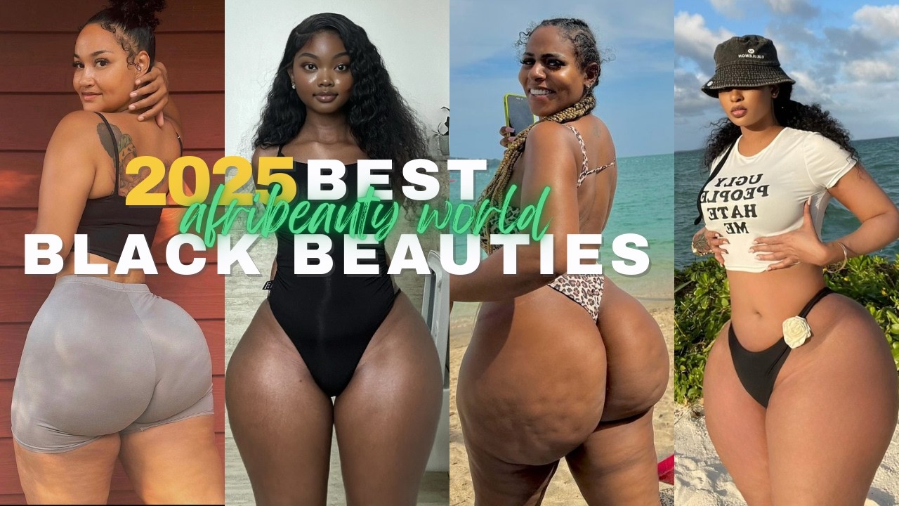 2025 Best Black Beauties Trending 👑 Plus Size Confidence & Curvy Queens | Afribeauty World