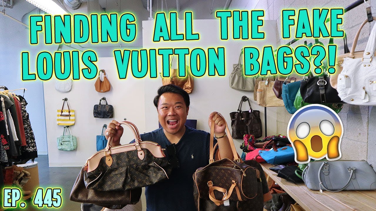 I Found a Louis Vuitton Bag at the Thrift Store ! 