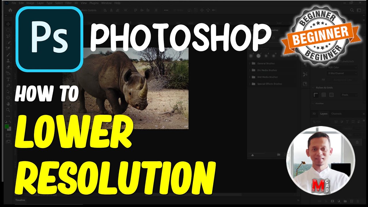 Photoshop How To Lower Resolution YouTube Photoshop How To Lower Resolution YouTube