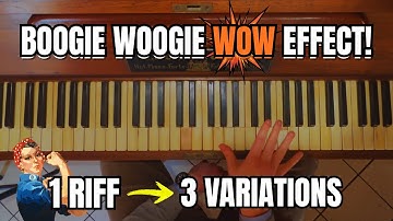 WOW! New Boogie Woogie Lick You’ll Use in Every Jam - Easy Blues Piano Lesson