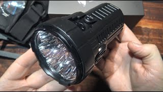 Imalent MS08 (34,000 Lumens) Flashlight Kit Review!