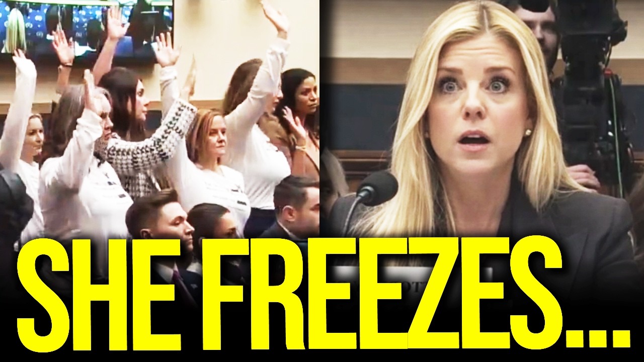 Pam Bondi VISIBLY SHAKEN as Survivors CONFRONT HER