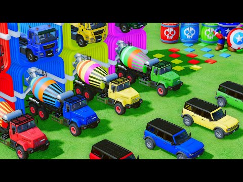 Truck Gardan Molen Warna Warni #mainananak #mainanedukasi #mainananaktok #mobilsimulator #fypシ゚viral