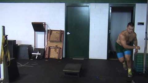 Lateral Jump with Stick