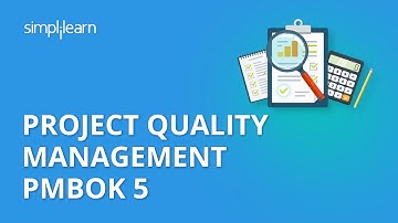 Project Quality Management PMBOK 5 | PMP® Training Videos | Project Management Tutorial |Simplilearn