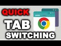 How to Switch Between Tabs with Hotkeys in Google Chrome