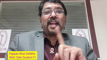 ICMAI CMA Pappan Bhai Sabkha with Students #New Video Of Pappan Sir Is Out