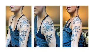 Tattooing over the rest of my self-harm scars