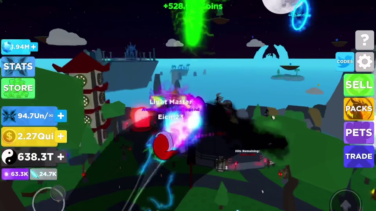 GETTING THE ETERNAL HORIZIONS PACK (Ninja Legends) YouTube