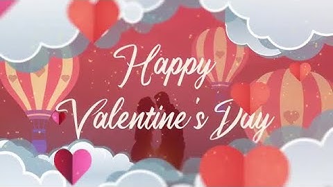 Valentines Day Card Opener After Effects Templates