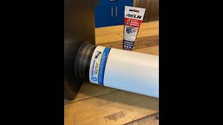 How to connect 4 in. PVC pipe to the RELN Catch Basin drainage kits