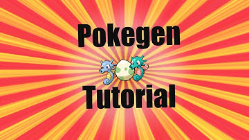 Pokegen Tutorial