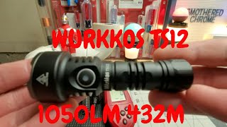 WURKKOS TS12 NEW RELEASE 14500 CELL 1050LM 432M N3535B LED