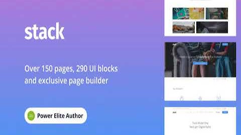 Stack - Multi-Purpose WordPress Theme with Variant Page Builder & Visual Composer Nulled Download