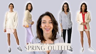 CUTE & CASUAL SPRING OUTFITS *bump friendly* | 2022 by Amber Scott 8,111 views 2 years ago 8 minutes, 6 seconds