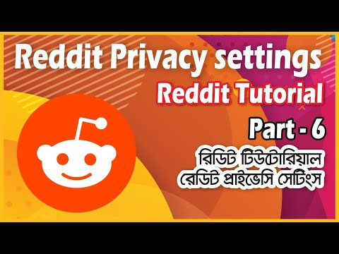 Reddit account settings | Reddit privacy settings