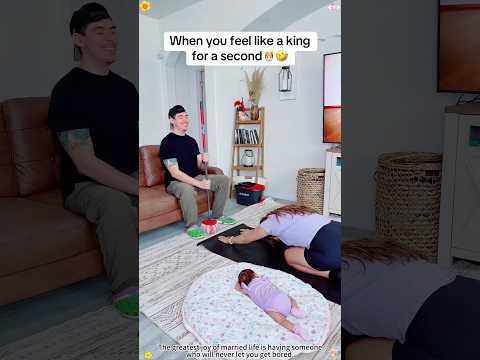 Wife:is this marriage healthy? #funny #husbandwife #marriedlife #couple # thumbnail