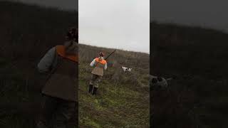 Brenda handles an uphill shot