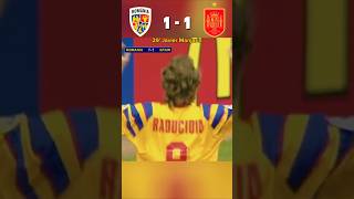 Romania vs Spain Euro 1996 🏆