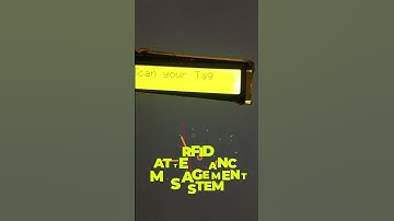 RFID ATTENDANCE MANAGEMENT SYSTEM✨🔥 #Mech developers #Final year projects #automation