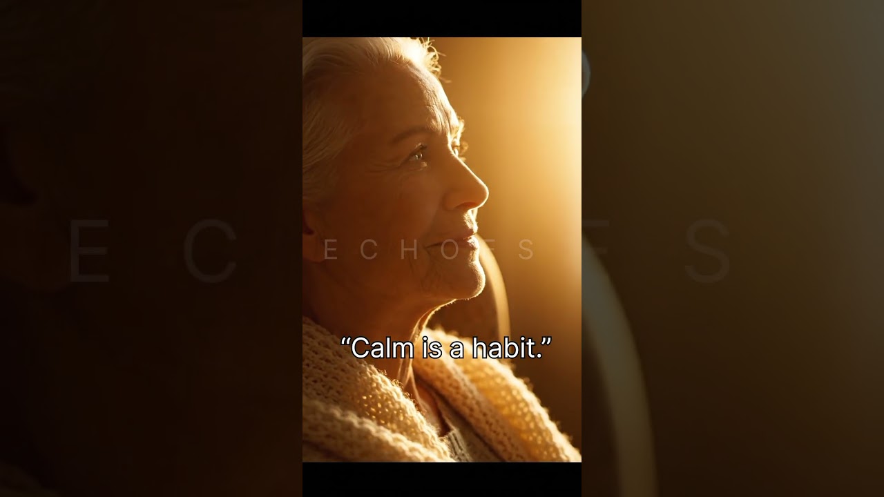 The Habit That Made Me Calm | Echoes in Shorts  