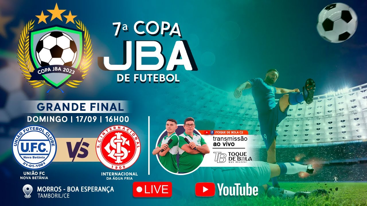 Copa de futebol 2 x 2 tem inscrições abertas em Toritama e