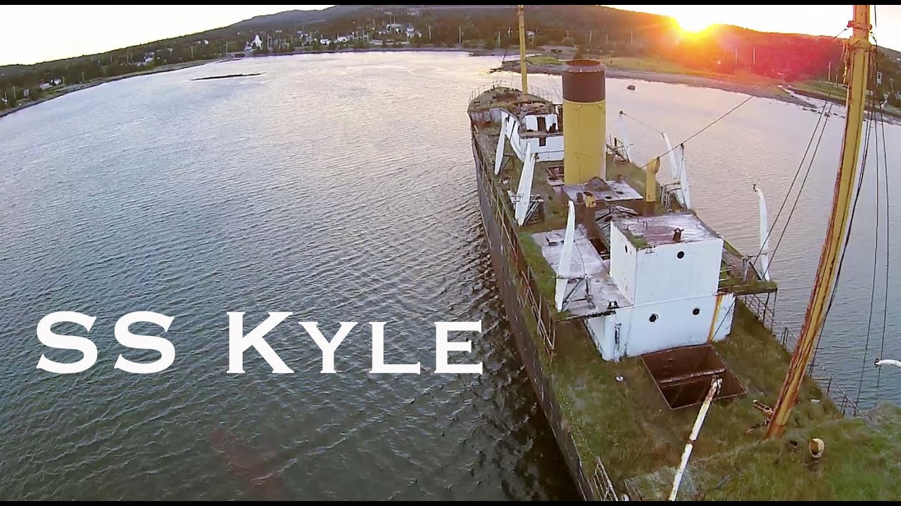 Newfoundland by Drone - Episode 2: Shipwreck of the SS Kyle - YouTube