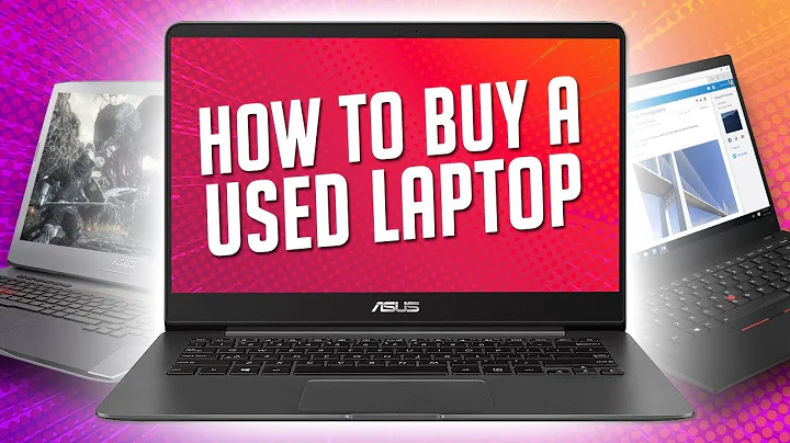 10 Things to do BEFORE Buying a Used Laptop!