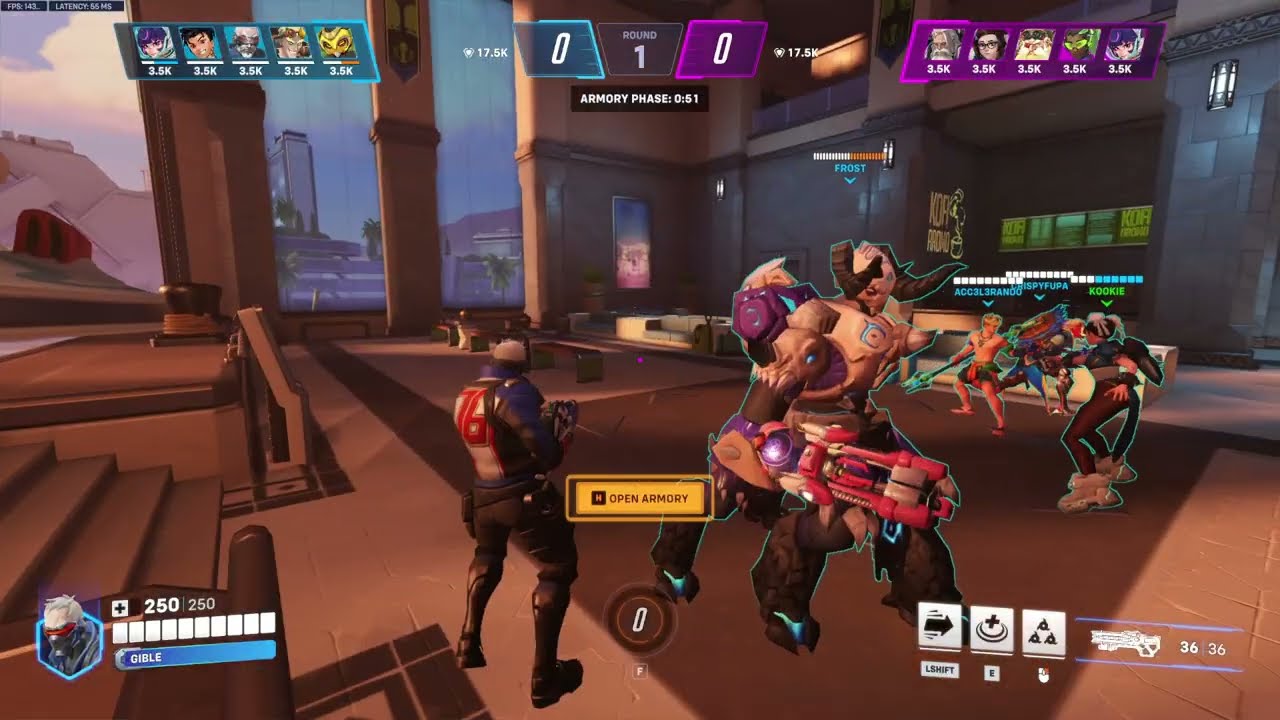 Overwatch 2 Stadium: Soldier 76 - POV 15 - Very Stressful Close Match ("The Gnome")