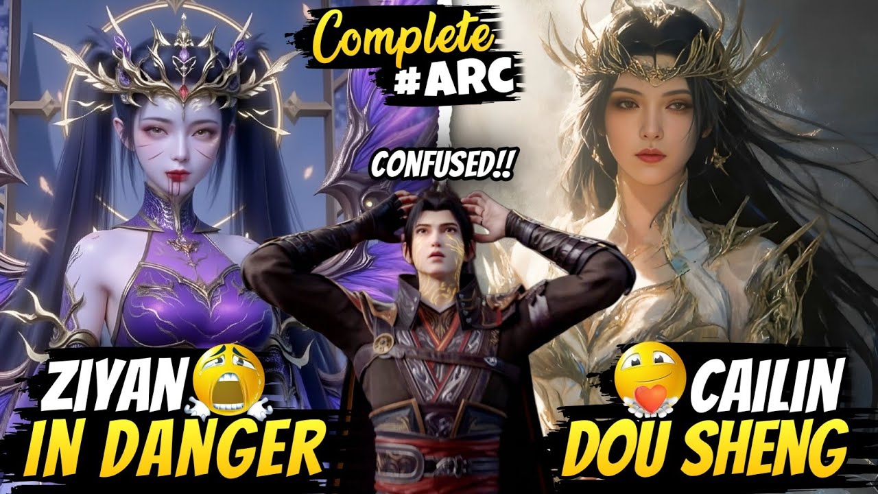 Queen Medusa becomes Dou Sheng Arc Complete Explained in hindi🔥[ Battle Through the Heavens ]