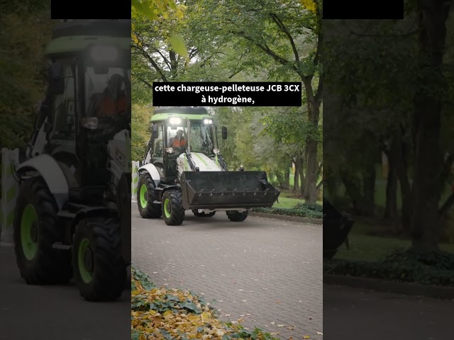 Moteur  à combustion hydrogène JCB