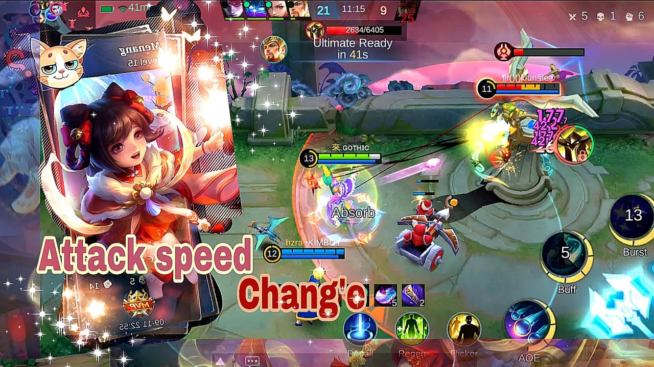 I TRIED ATTACK SPEED CHANG'E | 