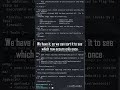 OverTheWire - Wargames Bandit 8 #hack #coding #hacker #shorts