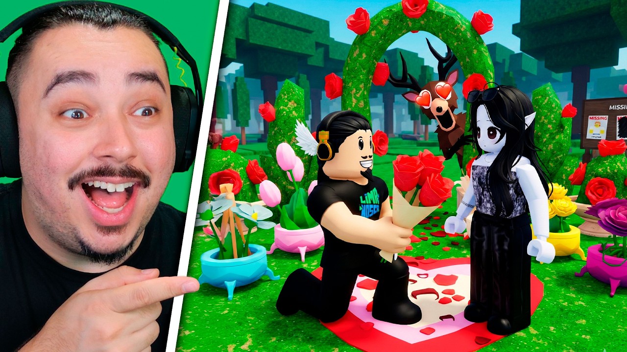 ❤️ EVENTO de NAMORADOS CHEGOU na FLORESTA!! | 99 NOITES NA FLORESTA - ROBLOX