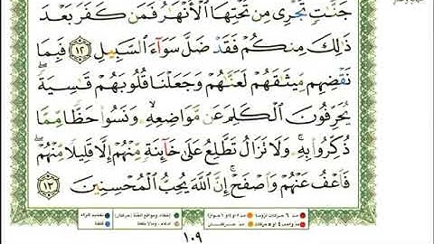 سورة المائدة _ القارئ عبدالرحمن العوسي _ المصحف المرتل