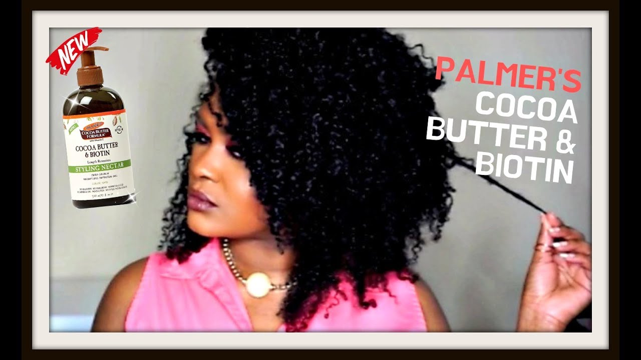 PALMER'S COCOA BUTTER & BIOTIN STYLING NECTAR GEL WASH & GO YouTube