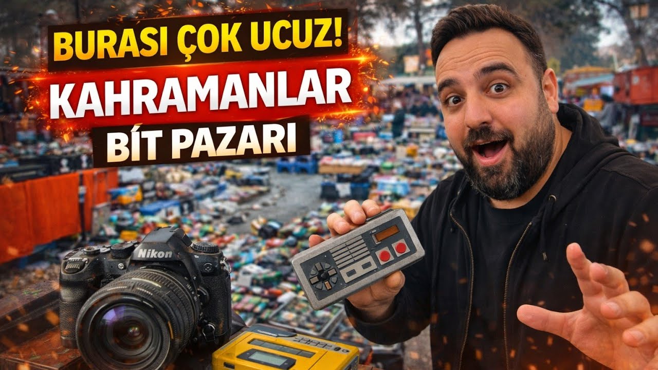 BURDA HERSEY ÇOK UCUZ KAHRAMANLAR BİT PAZARI #253