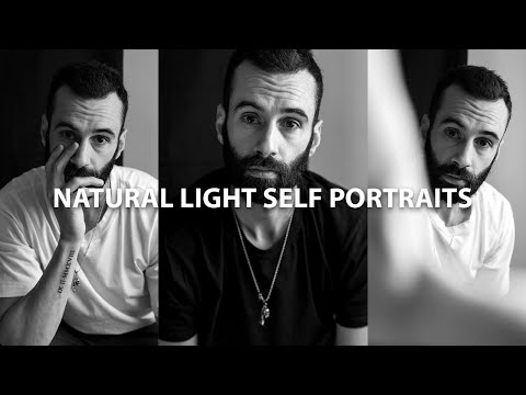 Professional SELF PORTRAIT Photography at HOME