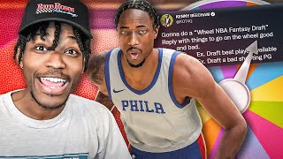 This Is The Craziest MyNBA Series On Youtube... 2K22 Wheel MyNBA #1